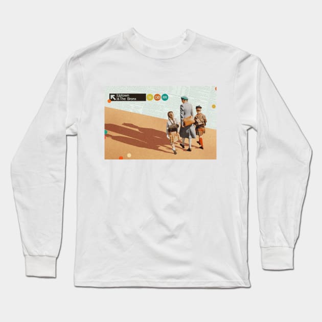 Uptown Long Sleeve T-Shirt by deardross